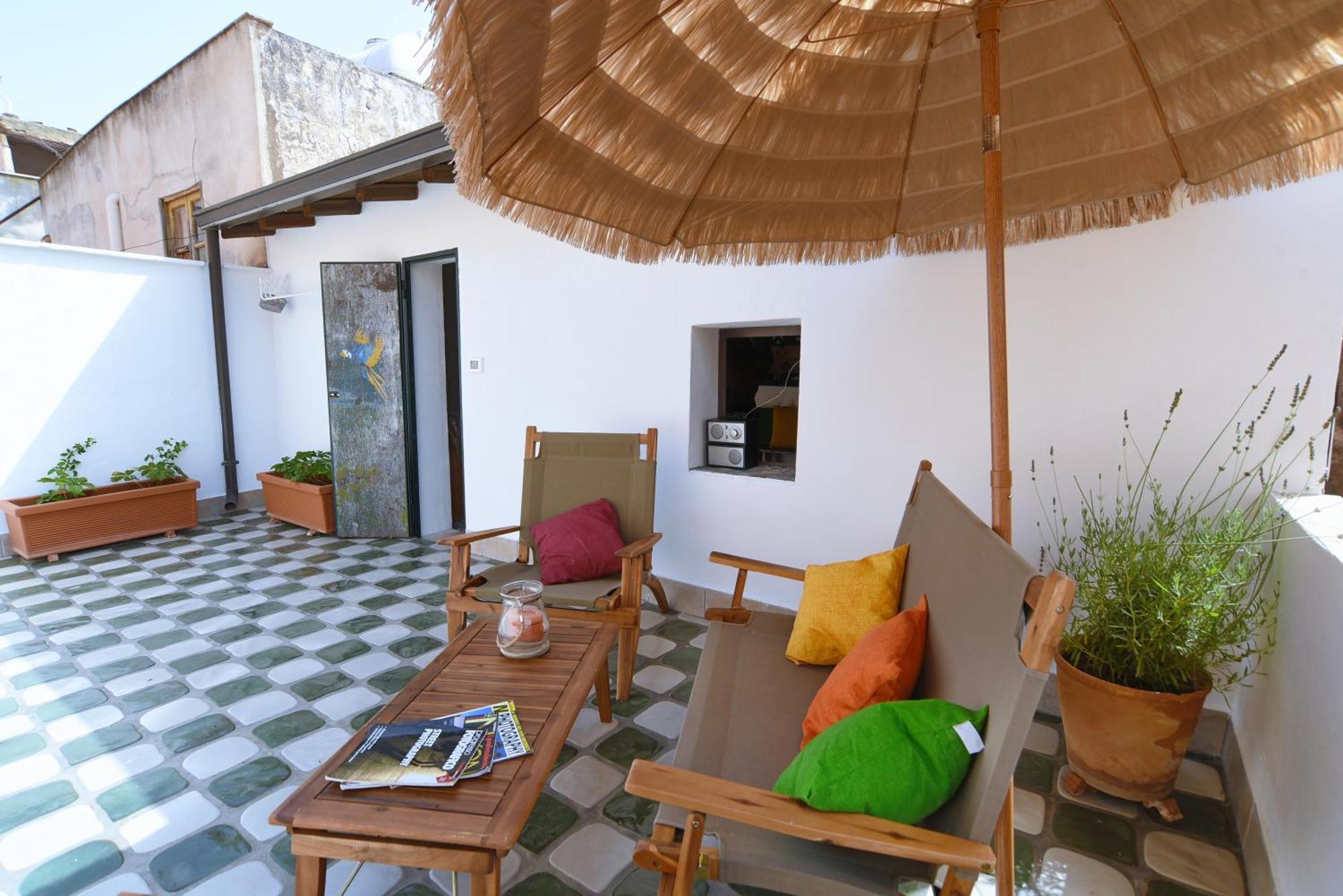 Casa Azul Apartment Теразини Екстериор снимка
